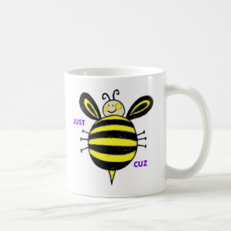justbeecuz kaffemugg