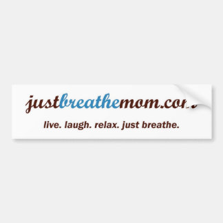 JustBreatheMom.com bildekal