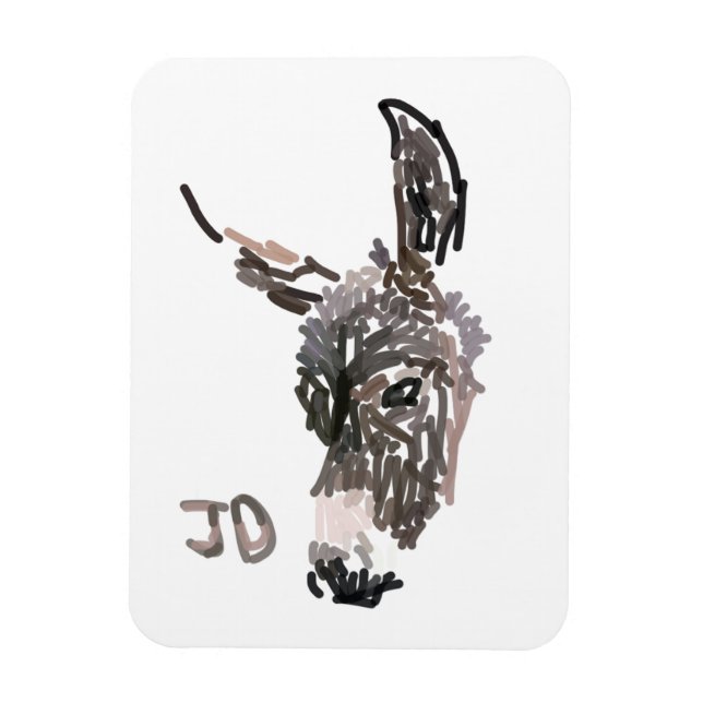 JustDonkey Magnet (Vertikal)