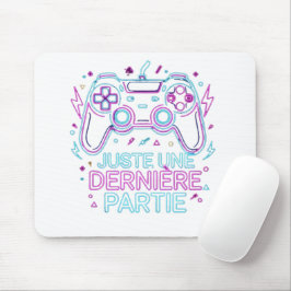 Juste Une Dernière Partie Gamer Mouse Pad - Retro Musmatta