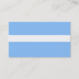 JUSTERA Baby blue och vitt Affärskort Visitkort