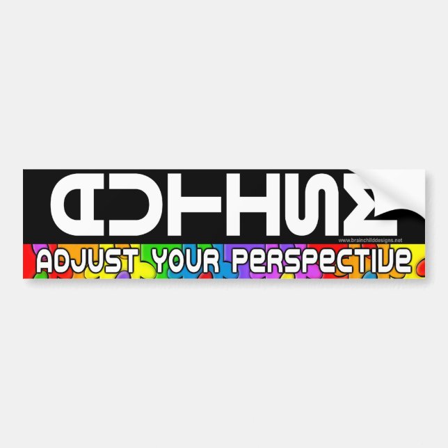 Justera din Pespective Bildekal (Framsidan)