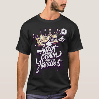Justera Krona och hantera det T Shirt