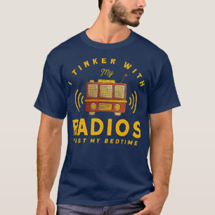Justera radiooperatörens ham-radiogåva från antenn t shirt