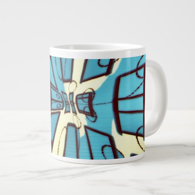 Justera Skärm Jumbo Mugg (Framsida höger)