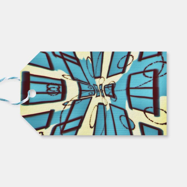 Justera Skärm Presentetikett (Baksidan Horisontell)