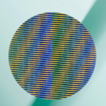 Justerad energi | Abstrakt Linjer dekorativt glas