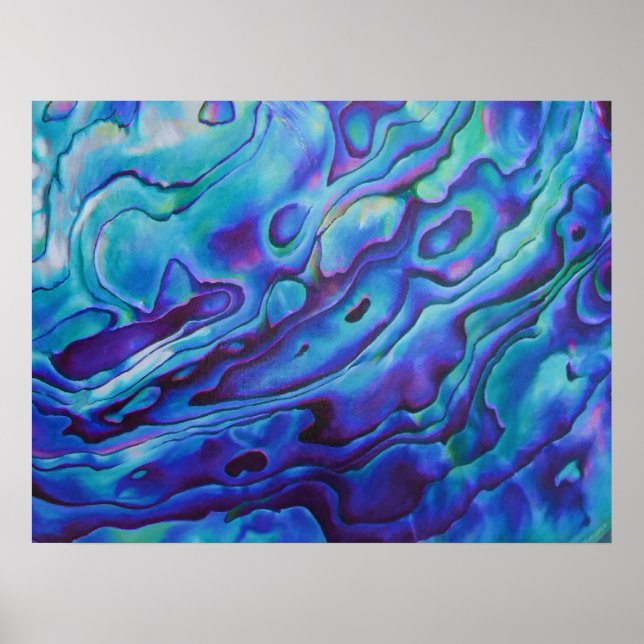 Justerad paua poster (Framsidan)