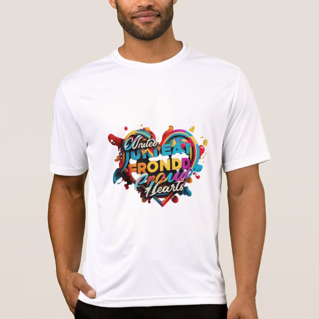 "Justerade hörn" T Shirt (Framsida)