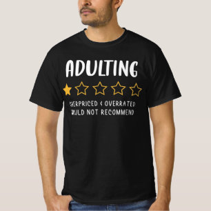 Justering av 1-stjärnornas klassificering t shirt