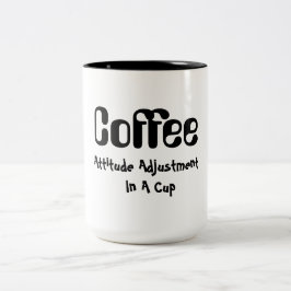 Justering av kaffehalten i A Kopp Humor Mugg