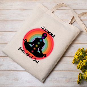 Justering av kroppsunderredet Soul Yoga Tote Bag Tygkasse