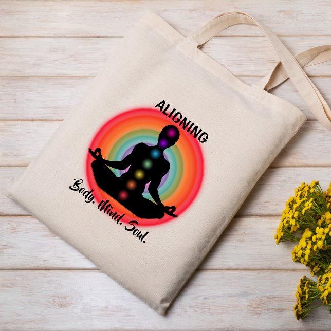 Justering av kroppsunderredet Soul Yoga Tote Bag Tygkasse (Skapare uppladdad)