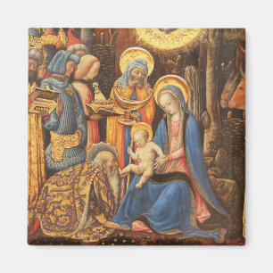 Justering av Kung (Adorazione dei Magi) Magnet