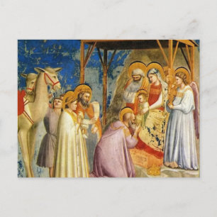 Justering av Magi 1305 Giotto Vykort