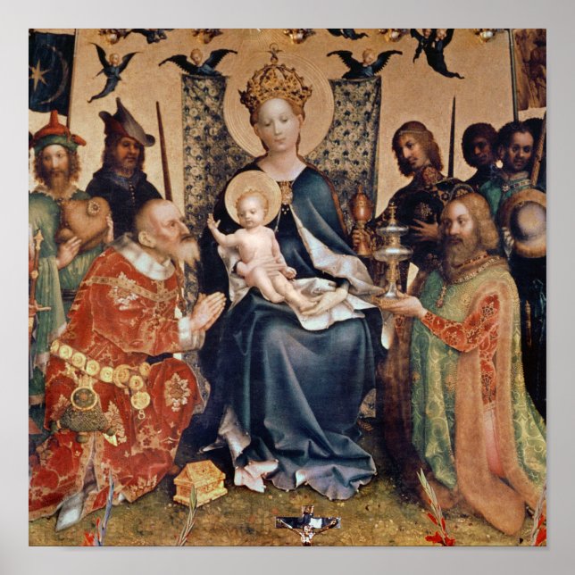 Justering av Magi-altarparet Poster (Framsidan)