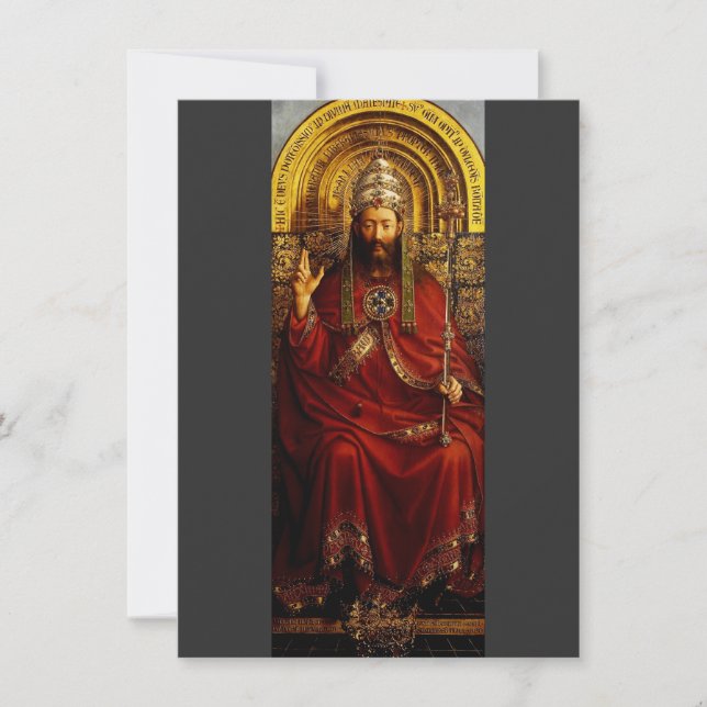 Justering av Mystic Lamb från Jan van Eyck (Framsida)