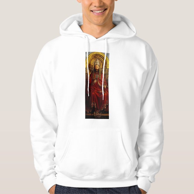Justering av Mystic Lamb från Jan van Eyck Hoodie (Framsida)