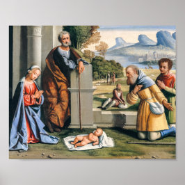 Justering av Shepherdsen-christmas-Helgdag Poster