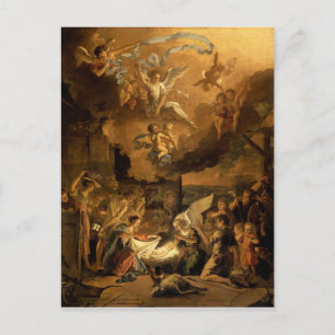 Justering av Shepherdsen Fine Art jul Helg Vykort
