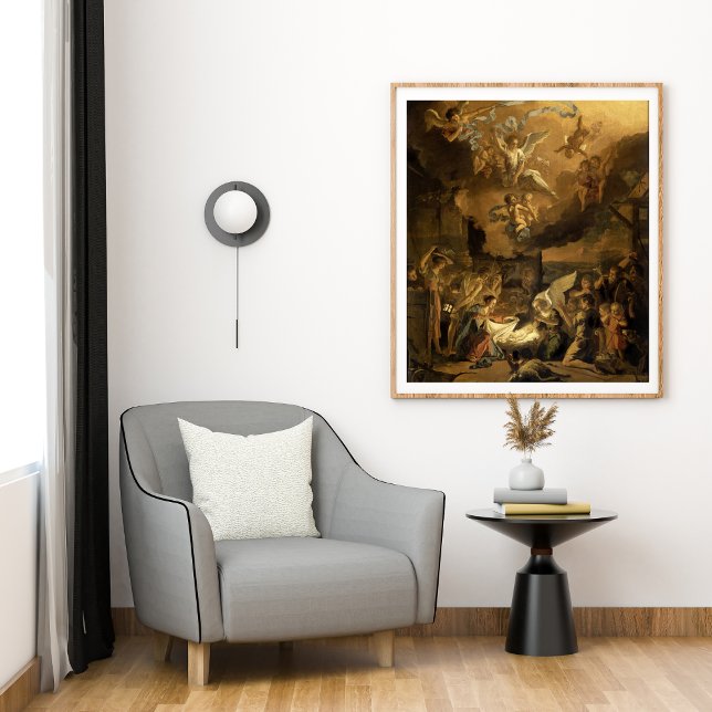 Justering av Shepherdsen Fine Art jul Poster (Skapare uppladdad)