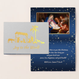 Justering av Shepherdsen. Julluxury Real Folierat Kort