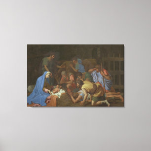 Justering av Shepherdsen omkring 1653 Canvastryck