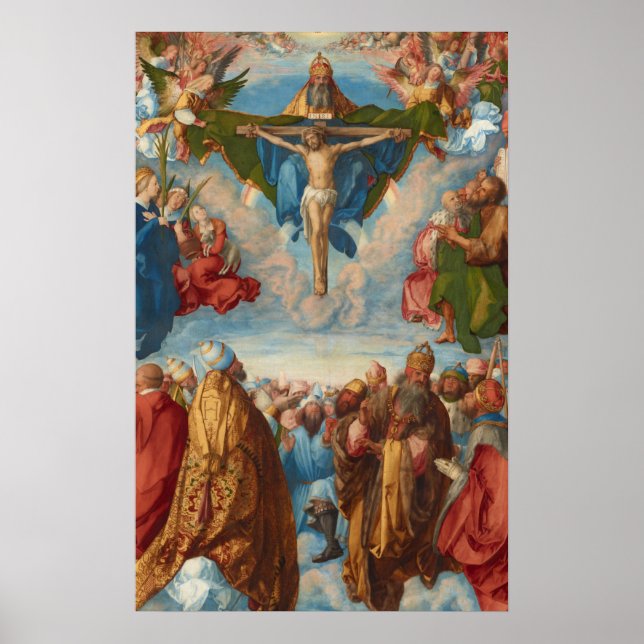 Justering av treenigheten, detaljuppgifter från Al Poster (Framsidan)