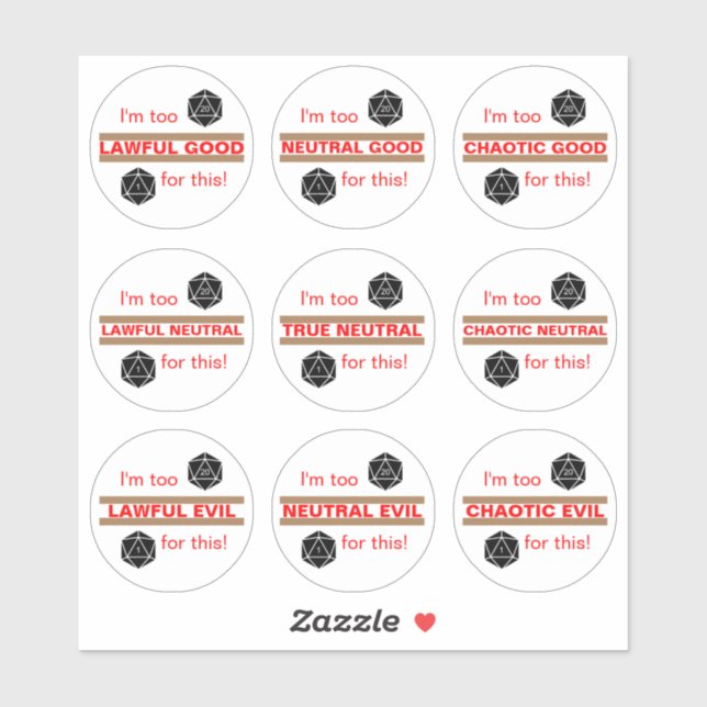 Justering Klistermärken (Ark)