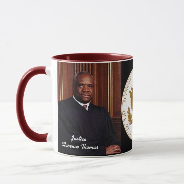 Justice Clarence Thomas Mugg (Vänster)