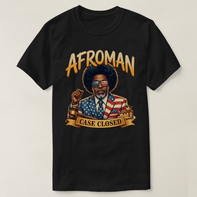 Justice for Afroman | Case Closed Lemon Pound Cake T Shirt (Design framsida)
