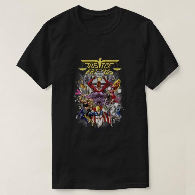Justice Friends Classic T Shirt (Design framsida)