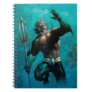 Justice League #10 Aquaman Drowned Earth Variant Anteckningsbok