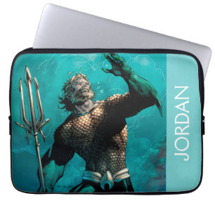 Justice League #10 Aquaman Drowned Earth Variant Laptop Fodral