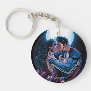Justice League #12 Woman & Superman Kiss