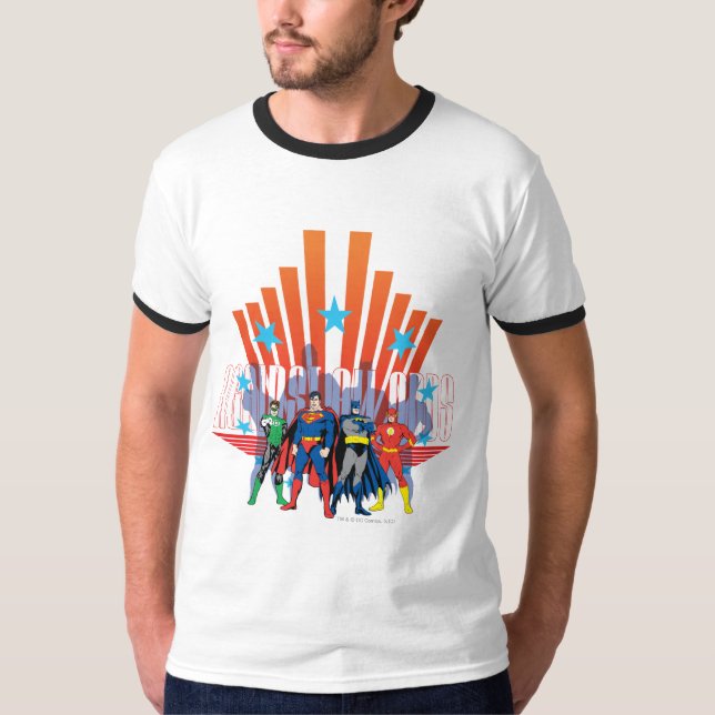 Justice League "Against All Odds" T-shirt (Framsida)
