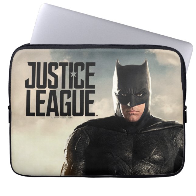 Justice League | Batman On Battlefield Laptop Fodral (Framsidan)
