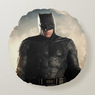 Justice League Batman On Battlefield Rund Kudde