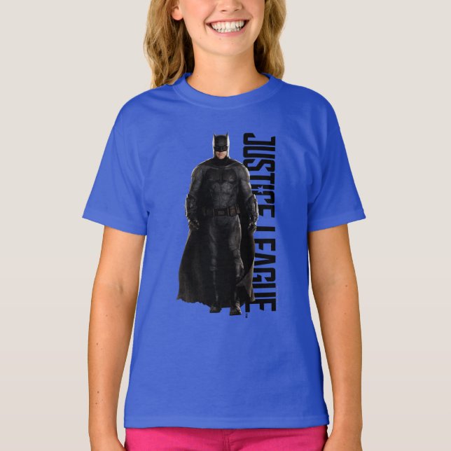 Justice League | Batman On Battlefield T Shirt (Framsida)