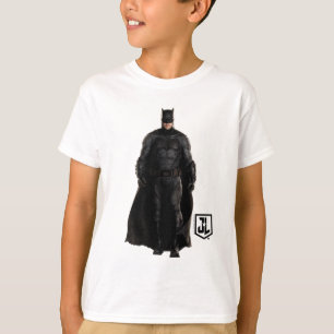 Justice League Batman On Battlefield Tee Shirt