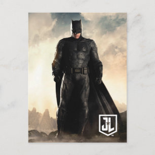 Justice League Batman On Battlefield Vykort