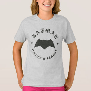 Justice League Batman Retro Fladdermus Emblem T-shirt