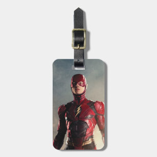 Justice League Blixten på batteriljfält Bagagebricka