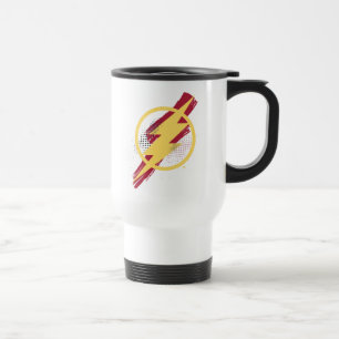 Justice League Blixtsymbol för pensel och raster Resemugg