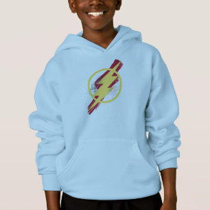 Justice League Blixtsymbol för pensel och raster Tröja