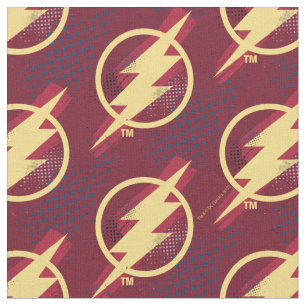 Justice League Blixtsymbol för pensel och raster Tyg