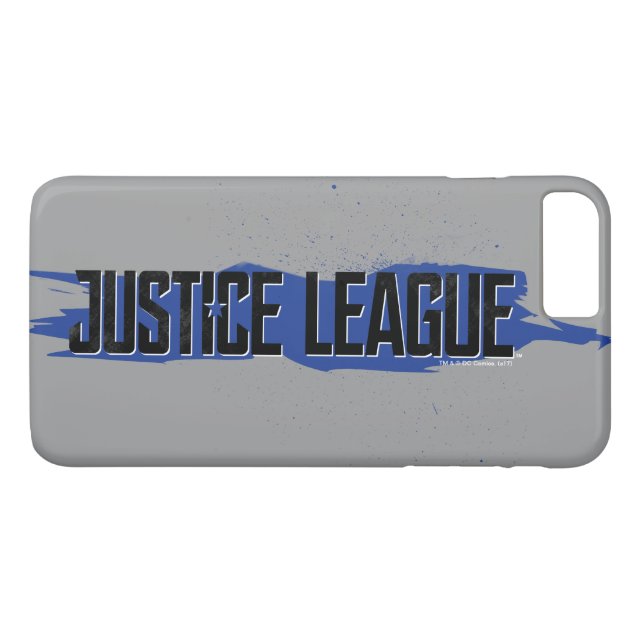 Justice League | Blue Stroke Justice League Logoty Case-Mate iPhone Skal (Baksida (horisontal))