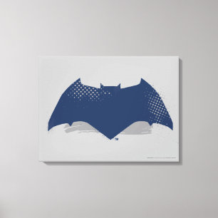 Justice League   Brush & Raster Batman Symbol Canvastryck