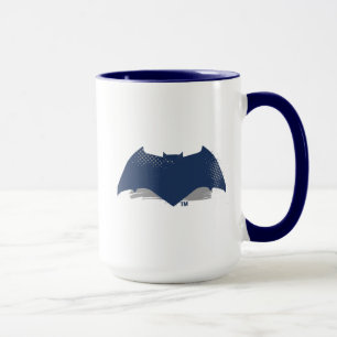 Justice League Brush & Raster Batman Symbol Mugg
