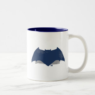Justice League Brush & Raster Batman Symbol Två-Tonad Mugg